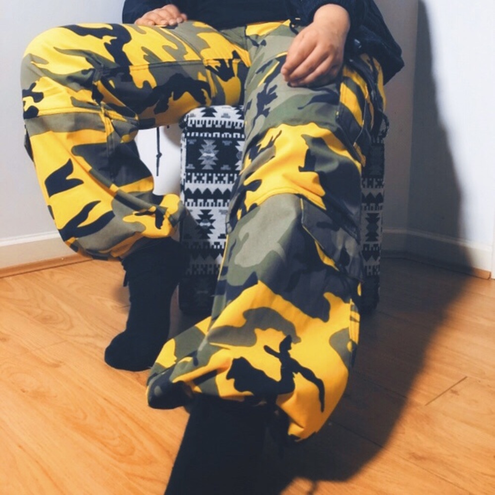 Yellow camo Rothco from Zumiez